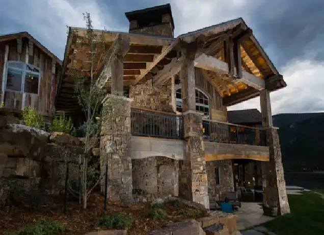 rustic house